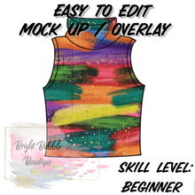 Load image into Gallery viewer, Tank Mock Neck Mock-Up