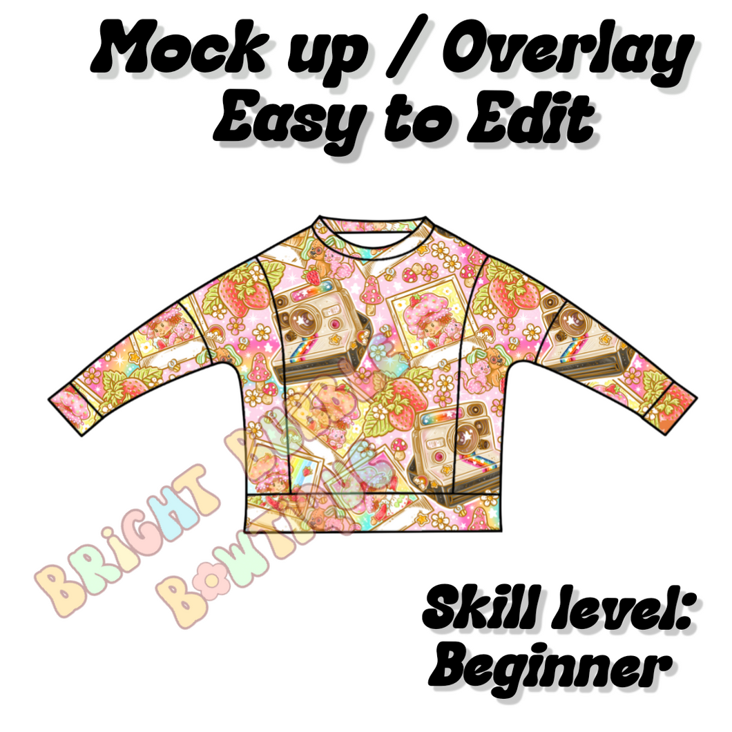 Selah Sweater -basic  Mock up