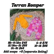 Load image into Gallery viewer, Terran Romper
