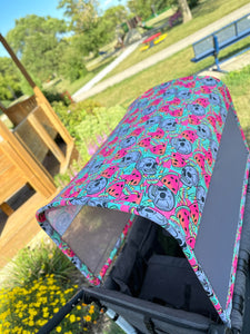 Watermelon Skulls Canopy