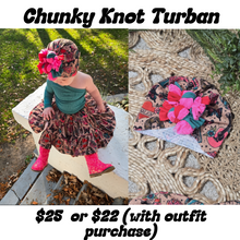 Load image into Gallery viewer, Chunky Knot Turban
