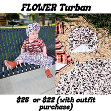 Load image into Gallery viewer, Flower turban
