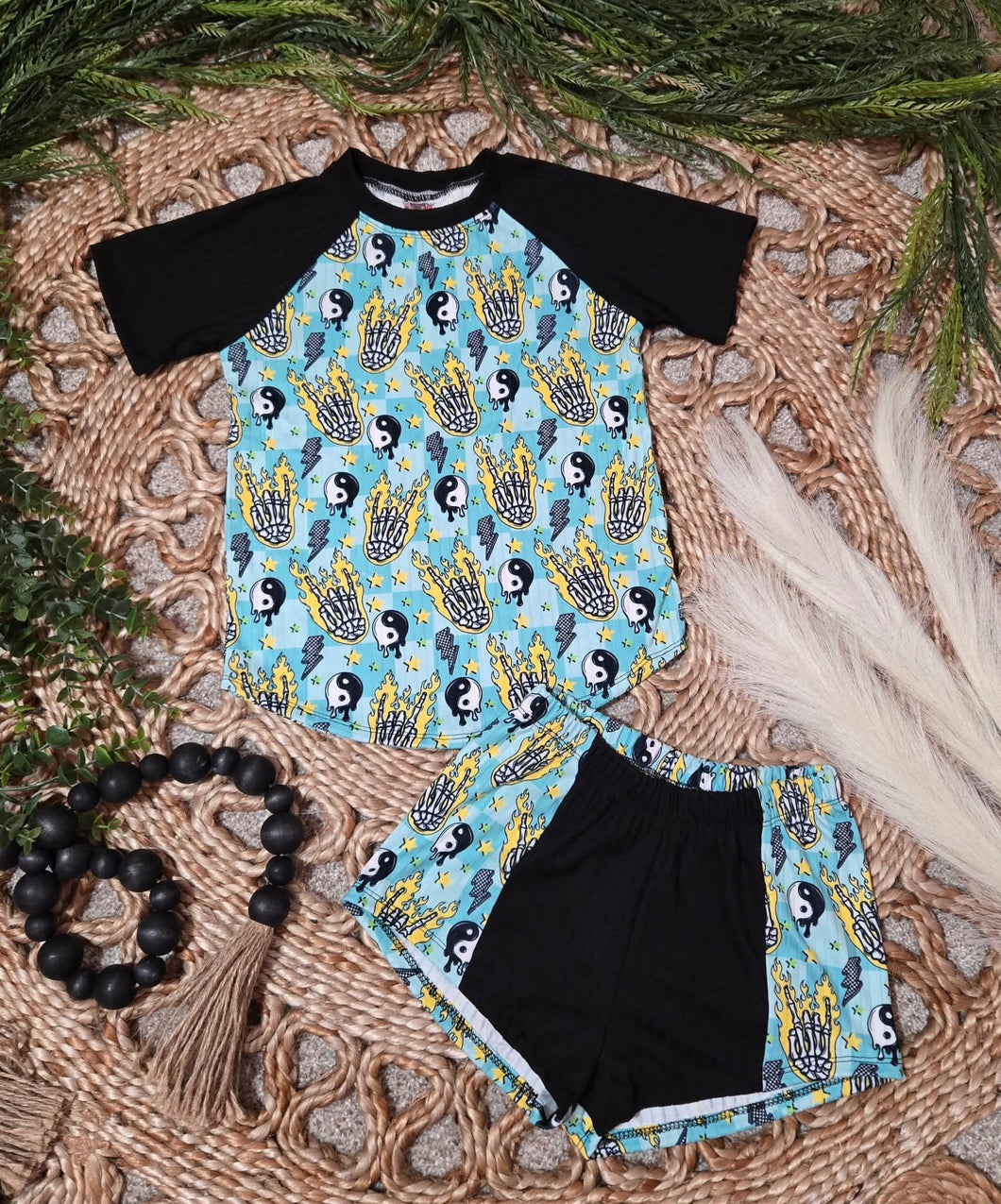 4t set breezy shorts  sandlot tee