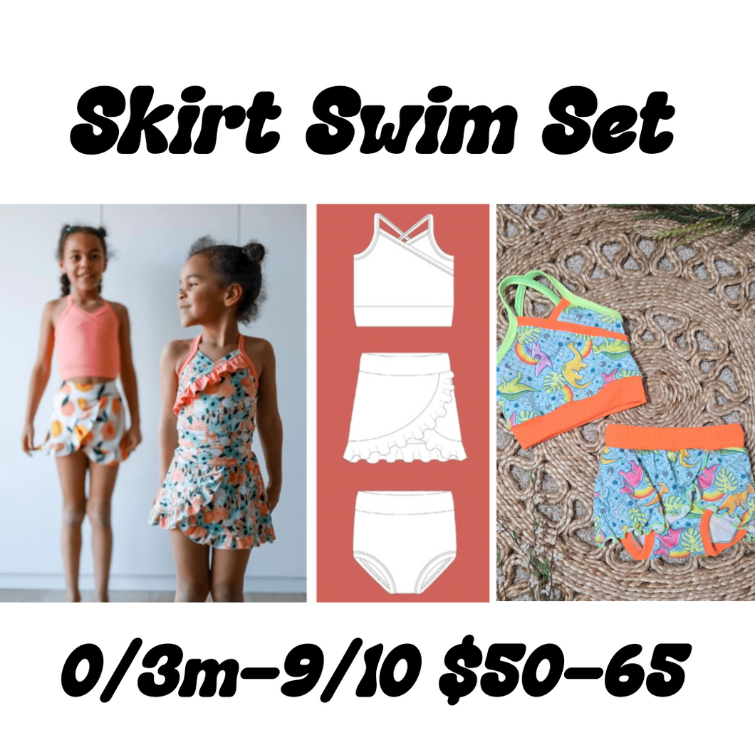 Skirt Swim Set