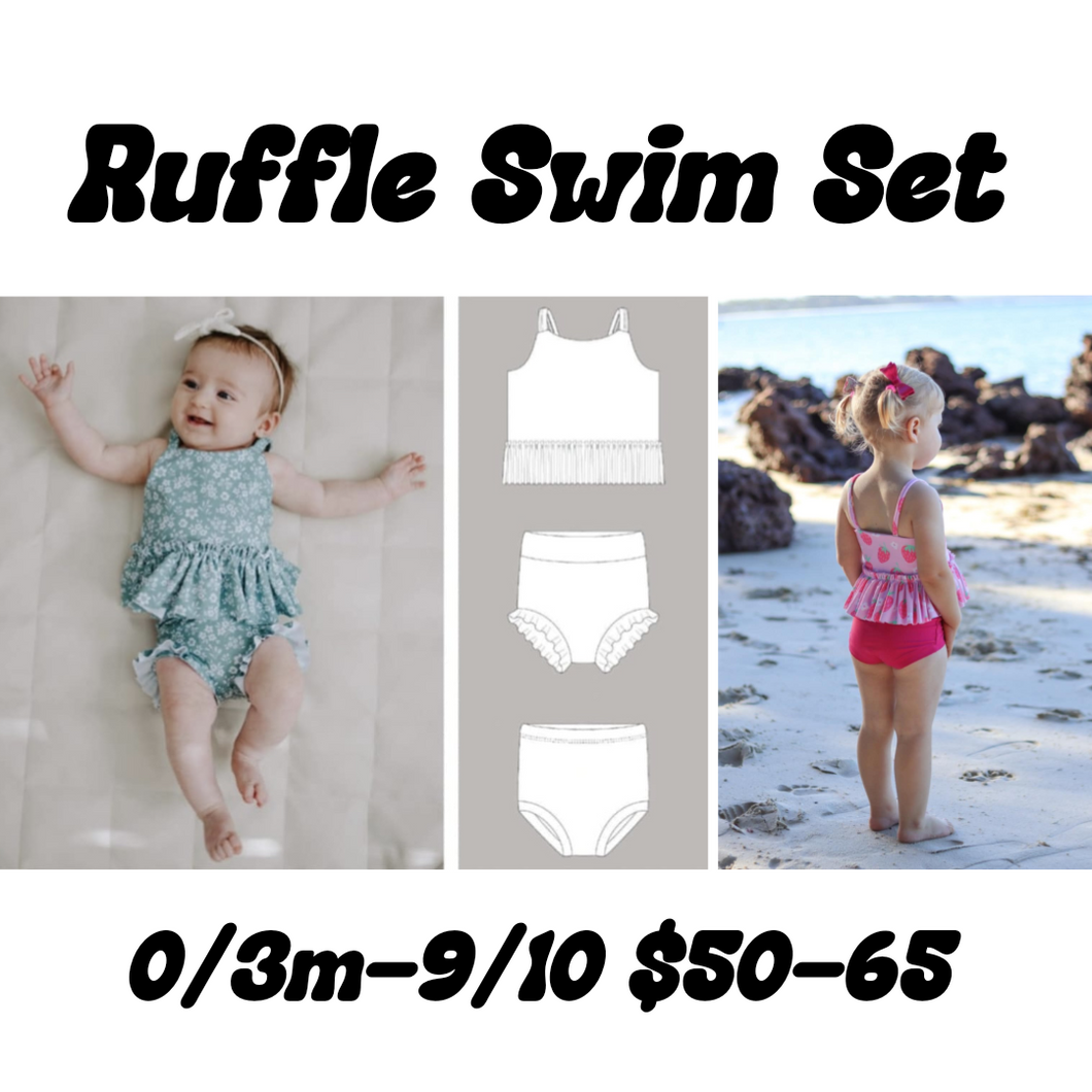 Ruffle Swim Set
