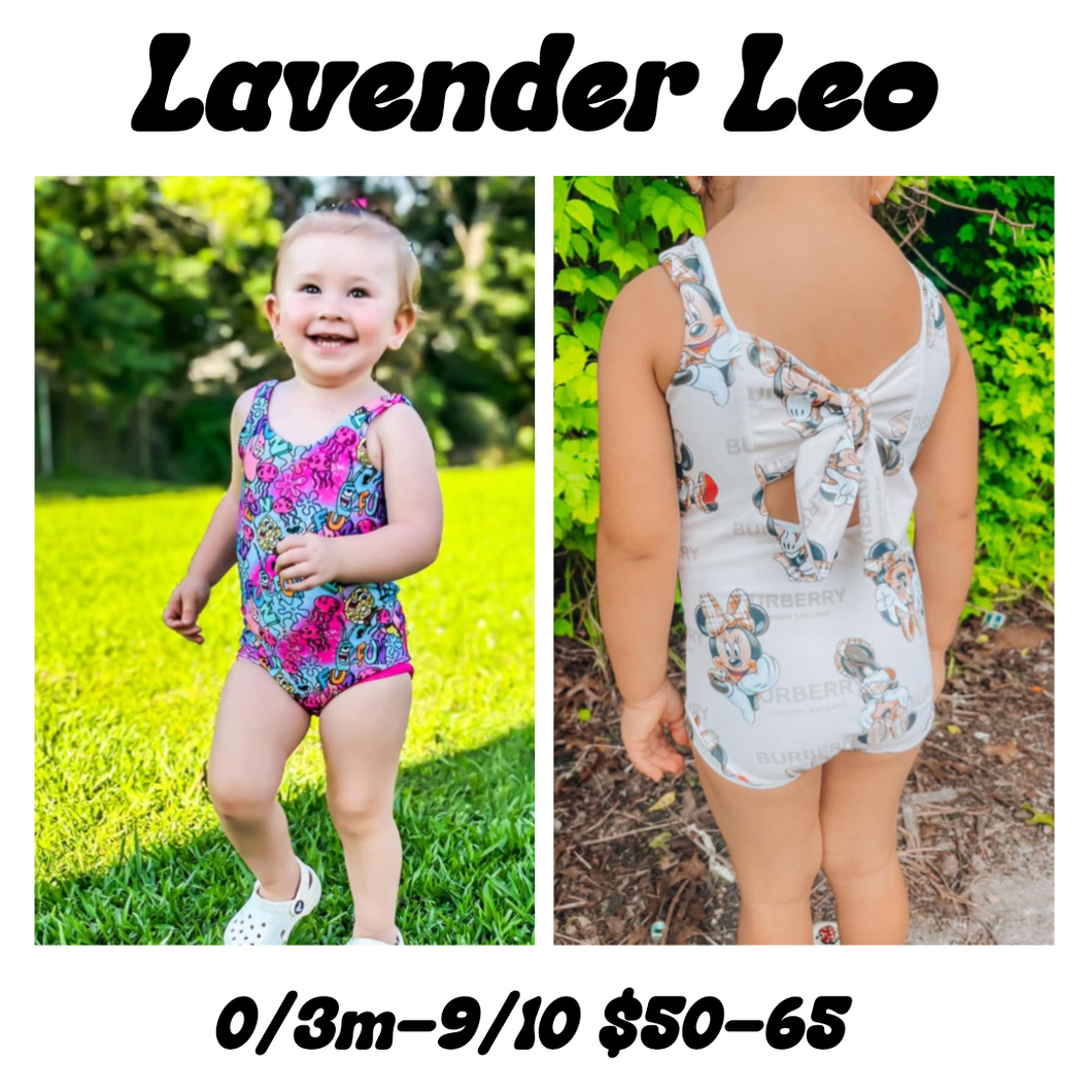 Lavender Leo Swim