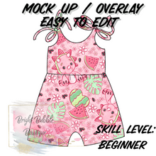 Load image into Gallery viewer, Olivia romper mock up
